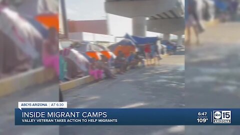 Valley residents stepping in to help asylum seekers forced to live in camps