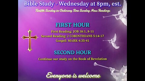 Bible Study with Bishop James Long, D. Min