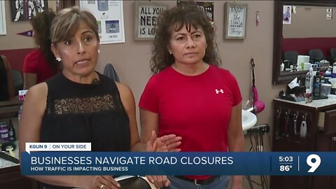 Project on I-10 impacts business on Orange Grove Road