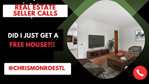 Is it possible to get a house for FREE? Most definitely! Seller Calls with Chris Monroe