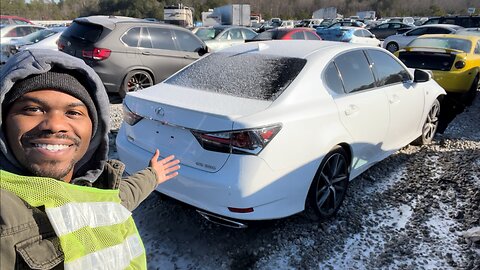 FINALLY BUYING A LEXUS GS 350 F SPORT FROM COPART SALVAGE AUCTION! *IS THIS ONE WORTH BUYING!*