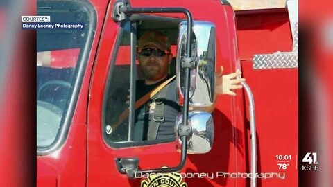 Racing community remembers fallen Linn County, Kansas, firefighter