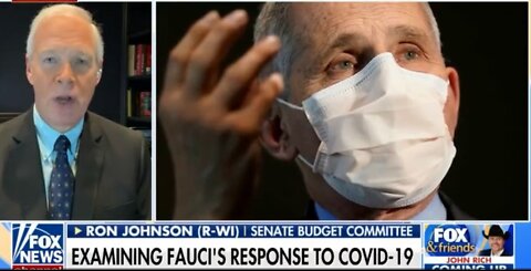 Sen. Ron Johnson: Our children have been FORCED to Wear Masks for 2 yrs