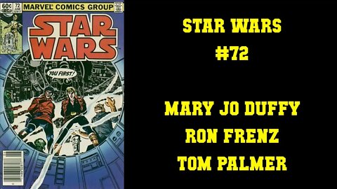 Star Wars #72 - Jo Duffy Ron Frenz Tom Palmer