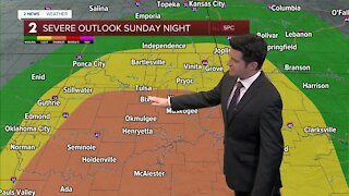 Severe Storms Sunday Night