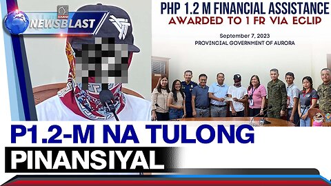 P1.2-M na tulong-pinansiyal mula sa E-CLIP, natanggap ng isang dating rebelde