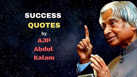 Success Quotes || Dr. APJ Abudal Kalam Sir Motivational Quotes || JKs Motivation & Quotes