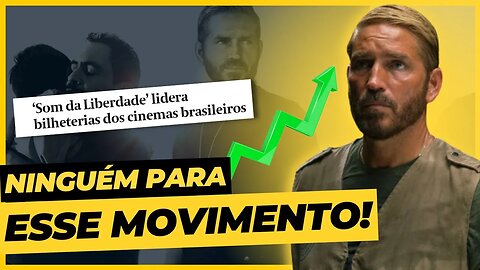 GIGANTE! SOM DA LIBERDADE BATE FILMES DE TERROR E SE MANTÉM EM 1º LUGAR DE BILHETERIA!