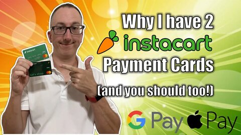 How to Get a Backup Instacart Payment Card + How to set up Apple and Google Pay