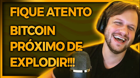 QUEDA DO BITCOIN PRENUNCIA ALTA EXPLOSIVA!