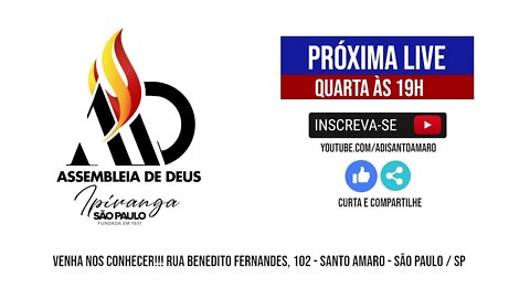 Culto de Missões - Dia das Mães - (08-05-22) - ADI Santo Amaro.