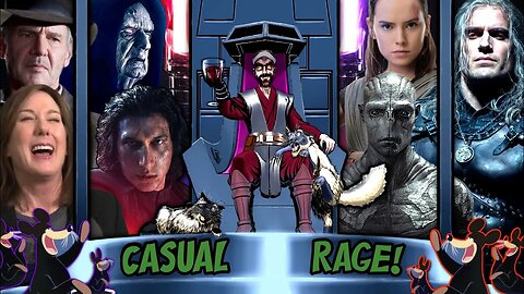 Casual Rage #133 - Indiana Jones Bombs - The Witcher - Kathleen Kennedy Gone - Disney Star Wars News