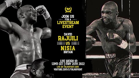 David Rajuili vs. Bryan Nisia | WEIGH-IN LIVESTREAM | TalkinFight.com