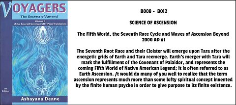 SCIENCE OF ASCENSION The Fifth World, the Seventh Race Cycle and Waves of Ascension Beyond 2000 AD