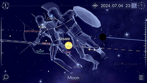 Differing Opinions - New Moon - Mercury Pre Shadow - July 2024