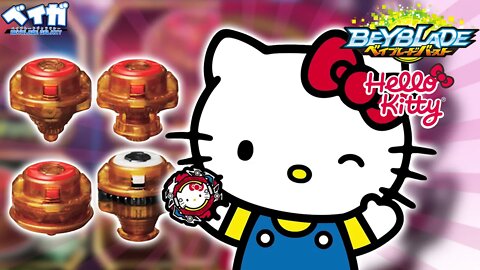 O BEYBLADE DA HELLO KITTY REVELADO e NOVOS DRIVERS PROMOCIONAIS!