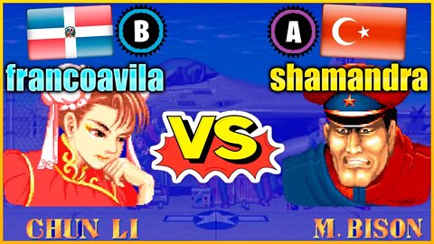 Street Fighter II': Champion Edition (francoavila Vs. shamandra) [Dominican Republic Vs. Turkey]