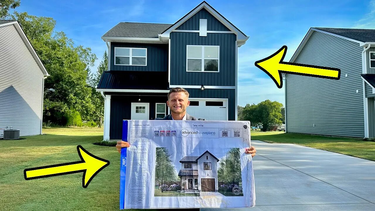 Building a Wooden HOUSE Start To Finish - TIMELAPSE