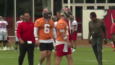 Bucs Godwin is grateful to be back at OTAs