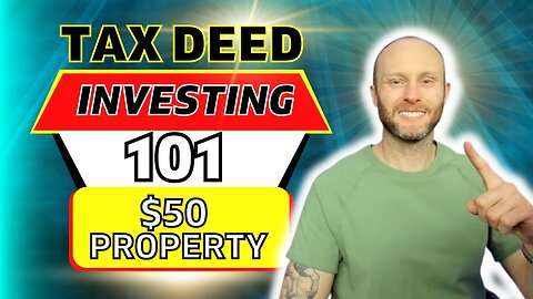 Tax Deed investing 101 - Buying $50 Property