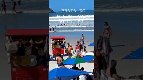 Cabo Frio, Rio de Janeiro [ Praia do Forte] #shorts #riodejaneiro