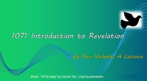 1071 Introduction to Revelation