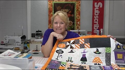 Quilt Chat, Progress on Candy Corn Quilt Shop and Projects for 2021 Houston Quilt Festival