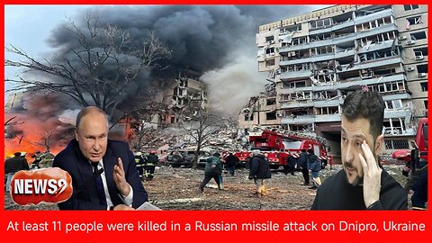 11 killed in Russian attacks on Ukraine. Rescue work continues at destroyed apartment building