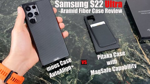 Samsung S22 Ultra Mous Carbon Fiber Case