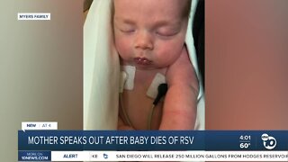 Mother warns of RSV dangers after baby son's death