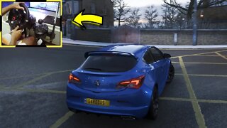 VAUXHALL ASTRA VXR - Forza Horizon 4 gameplay / Volante Logitech g29