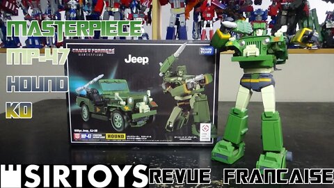 [Francais] Revue Video du KO Masterpiece - MP-47 - Hound