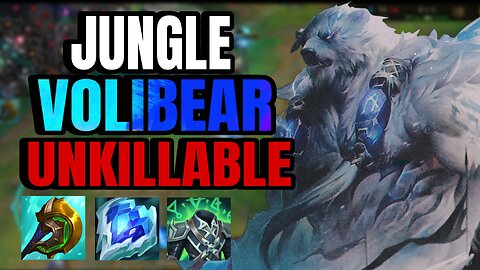 UNKILLABLE VOLIBEAR (tank jungler) 60 FPS iPhone 12 gameplay