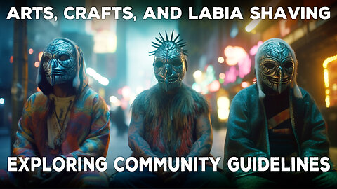 Arts, Crafts, and Labia Shaving | Exploring Community Guidelines