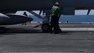 USS Theodore Roosevelt Conducts Flight Operations