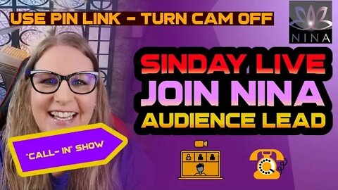 SINDAY LIVE - "CALL-IN" SHOW - Audience Participation - Tell Your Story / Ask Questions LIVE