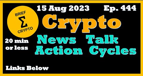 Less than 20 minutes BEST BRIEF CRYPTO & AI VIDEO News Talk Action Cycles Bitcoin Price Charts