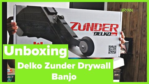 Delko Zunder taping Banjo Unboxing | Drywall Tools |