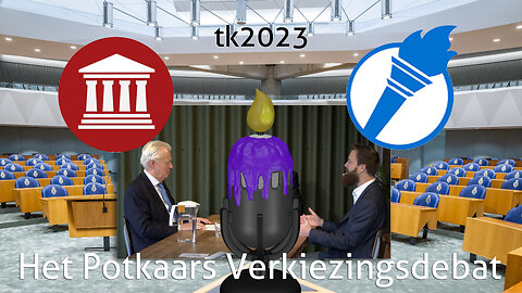 Potkaars Tweede Kamer verkiezingsdebat 2023 tk2023 - Forum voor Democratie, Libertaire partij