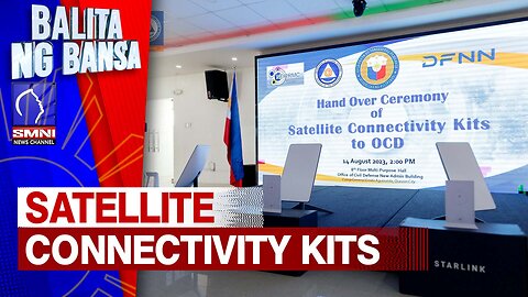 20 satellite communication kits, tinanggap ng OCD