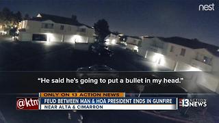 Feud between man and HOA President ends in gunfire