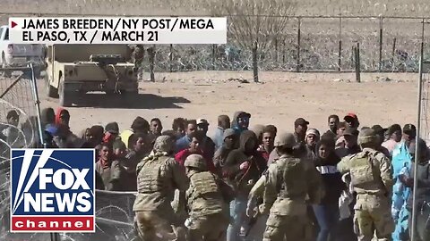 222 migrants charged with inciting a riot after storming border