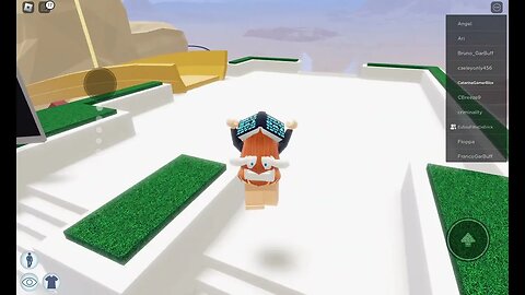 Catarina e Erick jogando Roblox Water Park - 29.09.2023