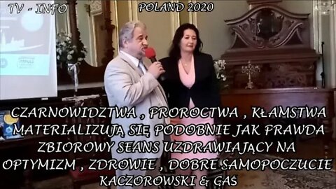 CZARNOWIDZTWA PROROCTWA KŁAMSTWA MATERIALIZUJĄ SIĘ PODOBNIE PRAWDA- SEANS UZDRAWIAJĄCY /2020©TV INFO