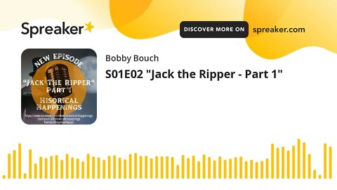 S01E02 "Jack the Ripper - Part 1"