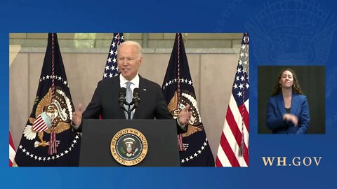 Joe Biden Struggles To Deliver Remarks on Protecting the Sacred, Constitutional Right to Vote