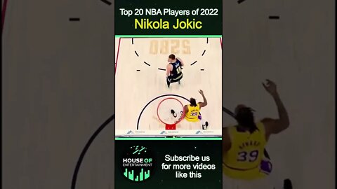 Nikola Jokic is the #1 NBA Player in 2022 | Top NBA Players #Shorts