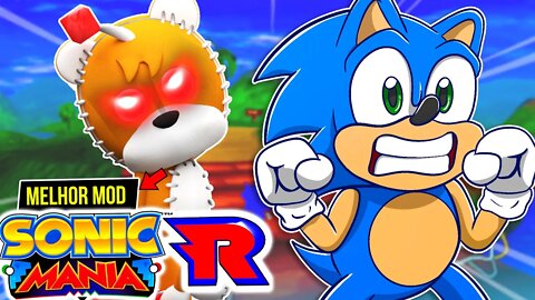 SONIC MANIA virou JOGO de CORRIDA 😯| Sonic R Mania