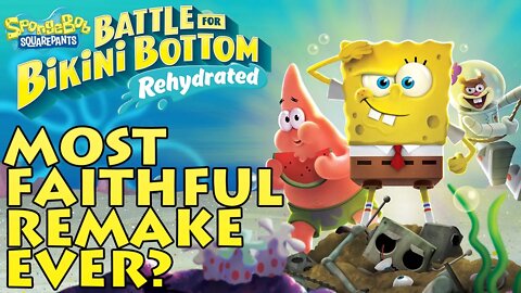 Spongebob Battle For Bikini Bottom Rehydrated | The Greatest TV-Licensed Game