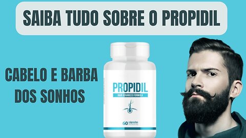 Propidil para queda de cabelo